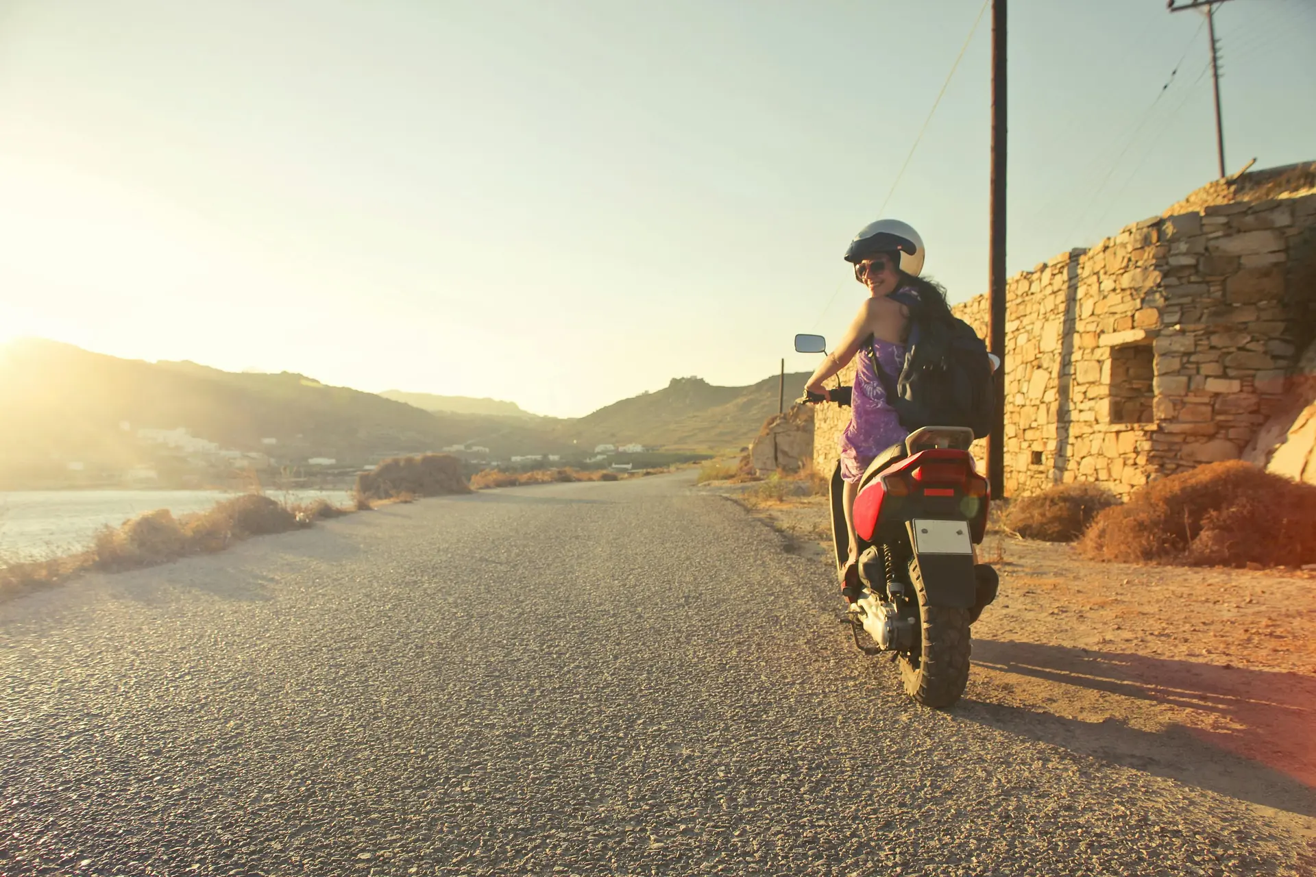 Happy riders exploring Jaipur on rented scooter